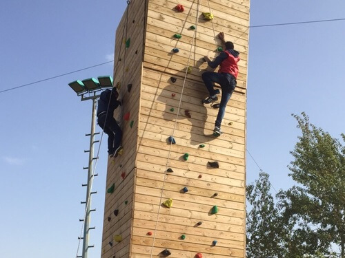 אדרנלין בשטח פארק אתגרים